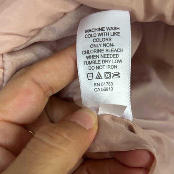 Maurices Blush Quilted Hooded Vest - Picture 4 of 5